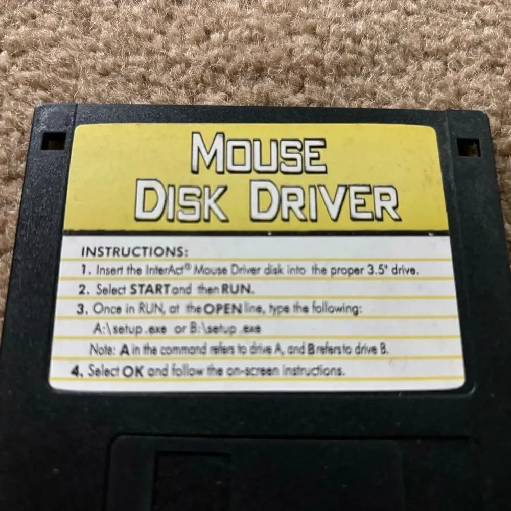 Mouse Disk Driver Floppy Disk - Picture 2 of 3